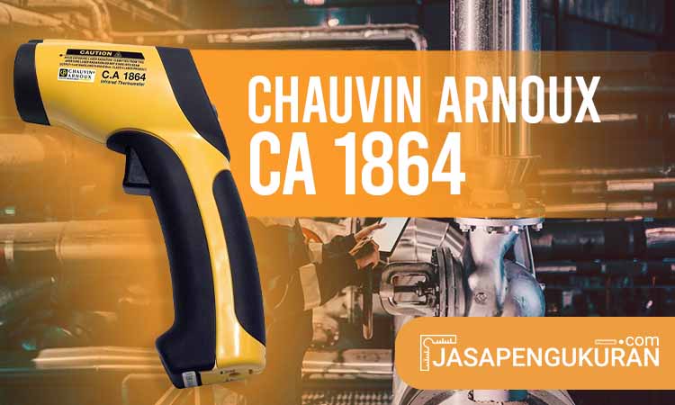 infrared thermometer chauvin arnoux c.a. 1864