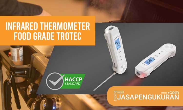 infrared thermometer food grade trotec