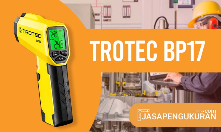 infrared thermometer trotec bp17