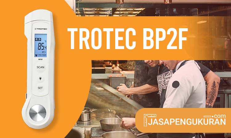 infrared thermometer trotec bp2f