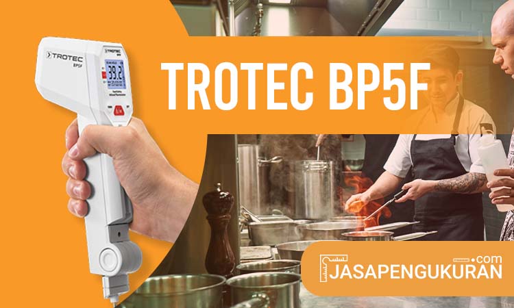 infrared thermometer trotec bp5f