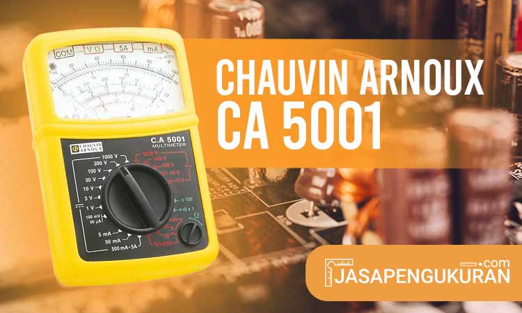 multimeter chauvin arnoux c.a. 5001